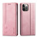 iPhone 11 Pro Max Forwenw F2 Series Magnetic Horizontal Flip Leather Case with Holder & Card Slots & Wallet  - Rose Gold