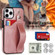 iPhone 11 Pro Max Crazy Horse Texture Shockproof TPU + PU Leather Case with Card Slot & Wrist Strap Holder  - Rose Gold
