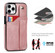 iPhone 11 Pro Max Crazy Horse Texture Shockproof TPU + PU Leather Case with Card Slot & Wrist Strap Holder  - Rose Gold
