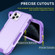 iPhone 11 Pro Max 3 in 1 PC + TPU Shockproof Phone Case - Purple
