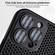 iPhone 11 Pro Max Honeycomb Radiating PC Phone Case - Purple
