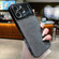iPhone 11 Pro Max Metallic Glitter Powder Shockproof Phone Case - Black
