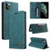 Skin Feel Anti-theft Brush Horizontal Flip Leather Case with Holder & Card Slots & Wallet iPhone 11 Pro Max - Blue