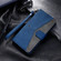 iPhone 11 Pro Max Nail Skin Feel Stitching Calf Texture Leather Phone Case - Blue