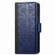 iPhone 11 Pro Max Grid Leather Flip Phone Case  - Blue