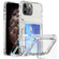 iPhone 11 Pro Max Crystal Clear Flip Card Slot Phone Case - Transparent
