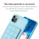 iPhone 11 Pro Max Grid Card Slot Holder Phone Case - Blue