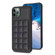 iPhone 11 Pro Max Grid Card Slot Holder Phone Case - Black