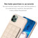 iPhone 11 Pro Max Grid Card Slot Holder Phone Case - Beige