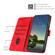 iPhone 11 Pro Max Dream Triangle Leather Phone Case with Lanyard - Red