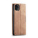 CaseMe-013 Multifunctional Horizontal Flip Leather Case with Card Slot & Holder & Wallet iPhone 11 Pro Max - Brown