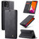 CaseMe-013 Multifunctional Horizontal Flip Leather Case with Card Slot & Holder & Wallet iPhone 11 Pro Max - Black
