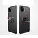 iPhone 11 Pro Max lenuo Shockproof TPU Case with Invisible Holder  - Black Red