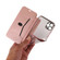 Bronzing Plating PU + TPU Horizontal Flip Leather Case with Holder & Card Slot iPhone 11 Pro Max - Pink White
