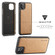 iPhone 11 Pro Max WHATIF Kraft Paper TPU + PC Full Coverage Protective Case - Brown