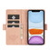 LC.IMEEKE Magnetic Buckle PU + TPU Horizontal Flip Leather Case with Holder & Card Slots & Wallet iPhone 11 Pro Max - Rose Gold