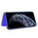 iPhone 11 Pro Max Carbon Fiber Texture Horizontal Flip TPU + PC + PU Leather Case with Card Slot - Blue