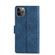 iPhone 11 Pro Max Skin Feel Crocodile Texture Magnetic Clasp Horizontal Flip PU Leather Case with Holder & Card Slots & Wallet  - Blue