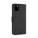 iPhone 11 Pro Max Wallet Style Skin Feel Calf Pattern Leather Case  ,with Separate Card Slot - Black