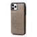 iPhone 11 Pro Max Double Buckle Mandala Pattern PU+TPU Protective Case with Card Slots & Holder & Photo Frame  - Grey