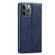 iPhone 11 Pro Max LC.IMEEKE RFID Anti-theft Leather Phone Case - Blue