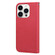 iPhone 11 Pro Max Cartoon Buckle Horizontal Flip Leather Phone Case - Red