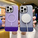 iPhone 11 Pro Max PC + TPU IMD MagSafe Magnetic Phone Case - Purple