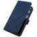 iPhone 11 Pro Max Crossbody 3D Embossed Flip Leather Phone Case  - Blue