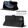 iPhone 11 Pro Max Crossbody 3D Embossed Flip Leather Phone Case  - Black