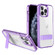 iPhone 11 Pro Max High Transparent Holder Phone Case - Purple