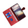 iPhone 11 Pro Max Stitching Skin Feel Magnetic Buckle Horizontal Flip PU Leather Case with Holder & Card Slots & Wallet  - Red