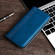 iPhone 11 Pro Max Grid Texture Magnetic PU + TPU Horizontal Flip Leather Case with Holder & Card Slot  - Blue