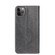 iPhone 11 Pro Max Grid Texture Magnetic PU + TPU Horizontal Flip Leather Case with Holder & Card Slot iPhone 11 Pro - Grey