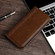iPhone 11 Pro Max Grid Texture Magnetic PU + TPU Horizontal Flip Leather Case with Holder & Card Slot  - Brown
