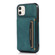 Three-fold Leather Phone Case with Card Slot & Wallet & Holder iPhone 11 Pro Max - Blue