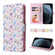 iPhone 11 Pro Max Bronzing Painting RFID Leather Case - Pansies