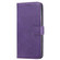 iPhone 11 Pro Max Solid Color Horizontal Flip Protective Case with Holder & Card Slots & Wallet & Photo Frame & Lanyard - Purple
