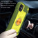 iPhone 11 Pro Max Shockproof Silicone + PC Protective Case with Dual-Ring Holder  - Avocado