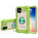 iPhone 11 Pro Max Shockproof Silicone + PC Protective Case with Dual-Ring Holder  - Guava