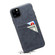 iPhone 11 Pro Max Card Slots Full Coverage PU+TPU Phone Case  - Grey