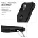 iPhone 11 Pro Max PC+ Silicone Three-piece Anti-drop Mobile Phone Protective Back Cover - Black