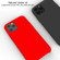 iPhone 11 Pro Max Ultra-thin Liquid Silicone Protective Case  - Red