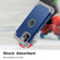 iPhone 11 Pro Max PC+ Silicone Three-piece Anti-drop Mobile Phone Protective Back Cover - Blue