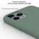 iPhone 11 Pro Max Ultra-thin Liquid Silicone Protective Case  - Green