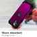 iPhone 11 Pro Max PC+ Silicone Three-piece Anti-drop Mobile Phone Protective Back Cover - Drak purple