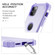 iPhone 11 Pro Max PC+ Silicone Three-piece Anti-drop Mobile Phone Protective Back Cover - Light purple