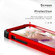 iPhone 11 Pro Max PC+ Silicone Three-piece Anti-drop Mobile Phone Protective Back Cover - Red