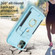 iPhone 11 Pro Max BF27 Metal Ring Card Bag Holder Phone Case - Blue