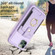 iPhone 11 Pro Max BF27 Metal Ring Card Bag Holder Phone Case - Purple