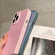 iPhone 11 Pro Max Frosted Tempered Glass Phone Case - Blue